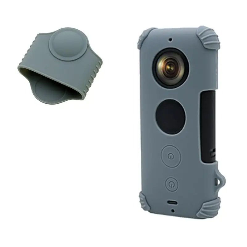 Силиконовый чехол Защитная крышка для Insta 360 One X Action camera LX9A