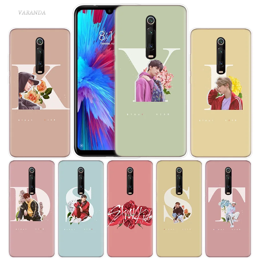 

Stray Kids KPOP Flower Case for Xiaomi Redmi Note 8 7 K20 CC9 7S S2 6 6A 7A Pro MI CC9 E 9T A3 A1 A2 Lite F1 TPU Phone Cover