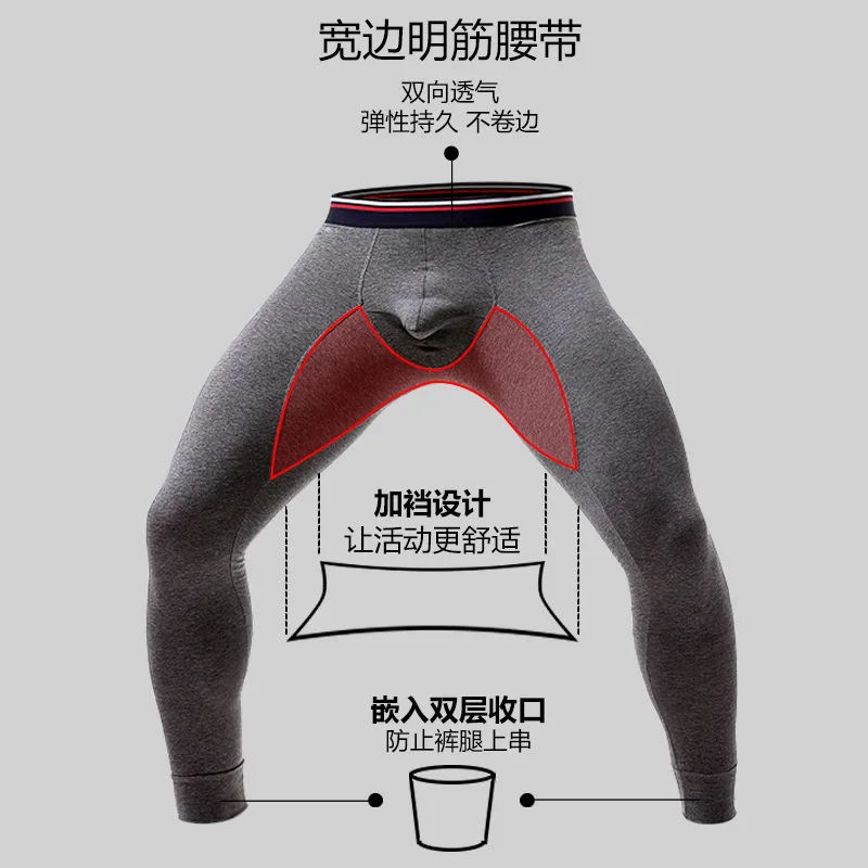 Новое термобелье штаны Осень зима сохраняющие тепло Длинные Трусы для России