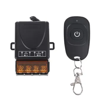 

DC9V-85V ON/OFF 2 Channel RF Wireless Radio Remote Control Relay Switch Receiver Transmitter for Door Window