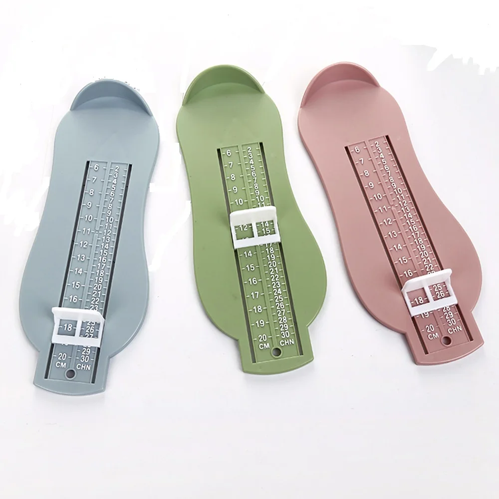 Baby Foot Ruler Kids Foot Length Measuring Device Child Shoes Calculator For Children Infant Shoes Fittings Gauge Tools foot measuring ruler