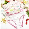 4pcs/Lot Girl Underwear Cute Printing Briefs Baby Kids Underpants 100% Cotton Cute Floral Children Underpants Size 3-11T ► Photo 2/6