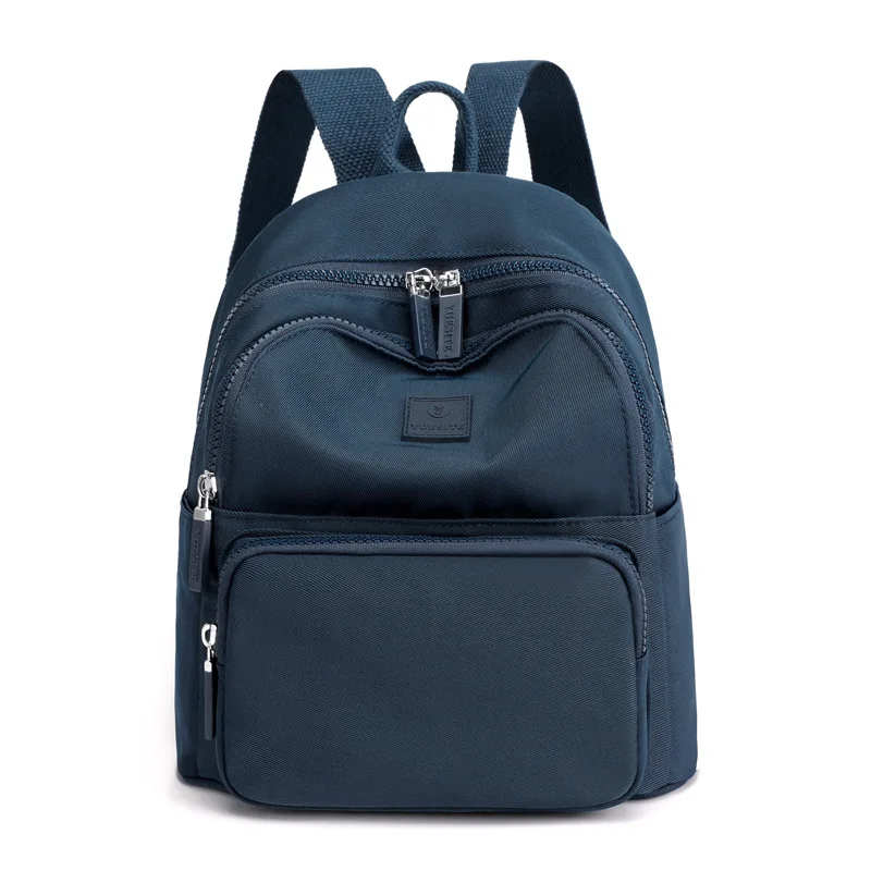 Fashion Solid Color Green Backpack Women 2021 New Trend Student School Bag Leisure Travel Large Capacity Small Backpacks십대 소녀 배낭 