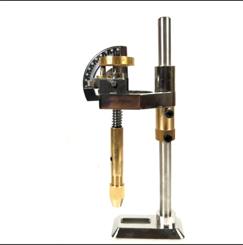 Gemstone Angle Flat Polishing Copper Manipulator Grinding Machine Height Adjustment Jade Lapidary Faceting Machine With Scale