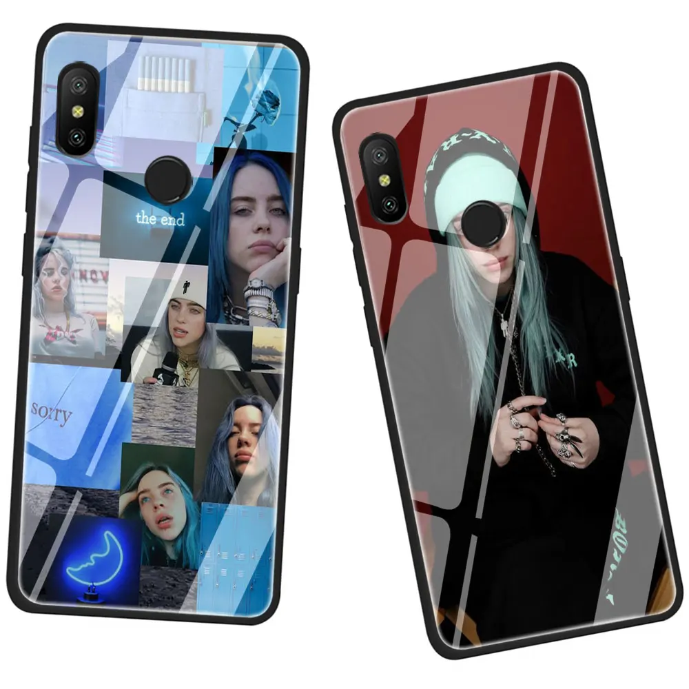 Чехол из закаленного стекла Billie для Xiaomi 8 Lite A1 A2 9 Redmi Note 5 6 7 Pro 6A 4X F1