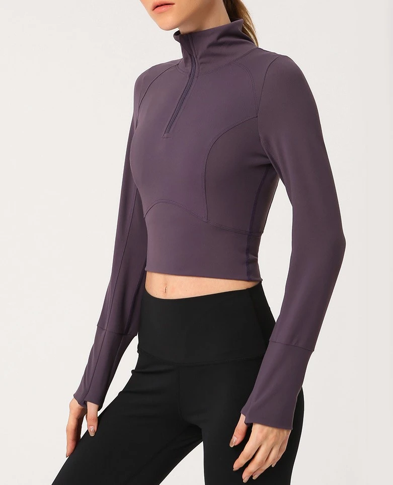 slim fit running jacket