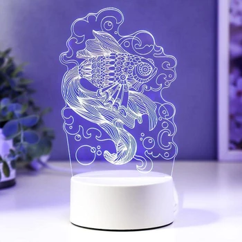 

Lamp "Karas" LED RGB from the network 13x20 cm 5074809