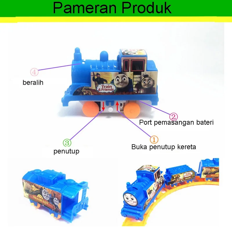 Train Sets w/ Steam Locomotive Engine, Cargo Car and Tracks, Battery  Powered Play Set Toy , for Kids, Boys u0026 Girls 3 4 5 6 7