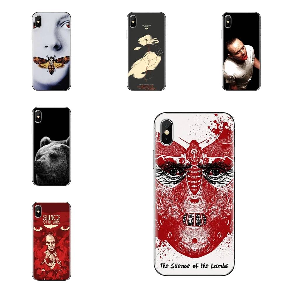 Чехол из ТПУ для iPhone XS Max XR X 4 4S 5 5S 5C SE 6 6S 7 8 Plus Samsung Galaxy J1 J3 J5 J7 A3 A5 беззвучные овечки
