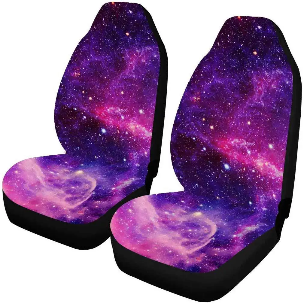KBKMCY Light Purple Starry Sky Car Seat Covers Protector for Lifan smily lifan530 lifan solano lifan720 murman | Автомобили и