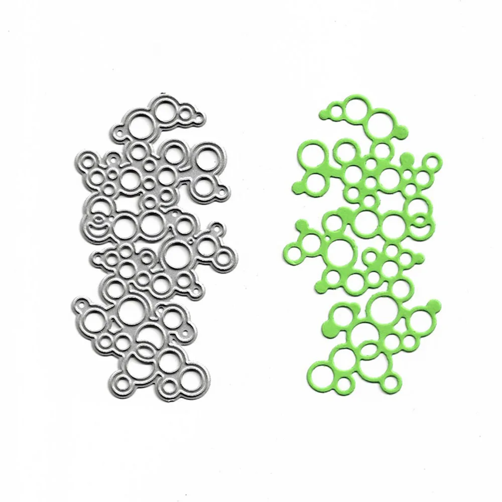 

Bubble Metal Dies Cutting Album Card Making Craft Stencil Clear Stamps And Dies Embossing Folders For Scrapbook Paper Cutter Die