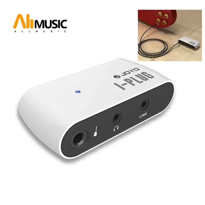 JOYO электрогитара I-Plug Мини усилитель для наушников со встроенным звуковой эффект овердрайв эффекты для Windows Phone Android IOS