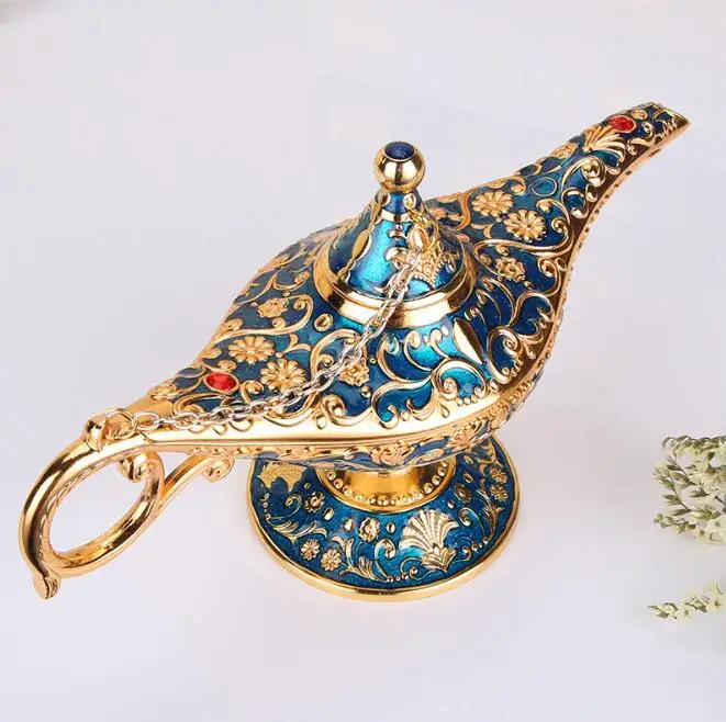 Домашние украшения старинные ремесла лампа - Цвет: clear blue