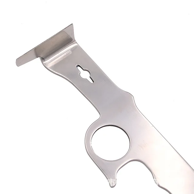 Hive Szerszámok Méhkaparó Mézkés Multifunkciós Ujjgyűrű Típusú Kaparó Méhész Rozsdamentes Acél - Image 3