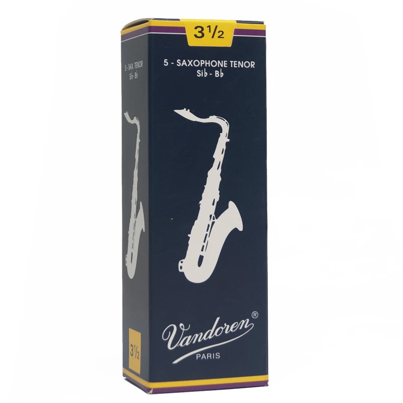 Kaufen Tenor sax schilf Frankreich Vandoren Klassische Blau box Bb Tenor saxphone schilf