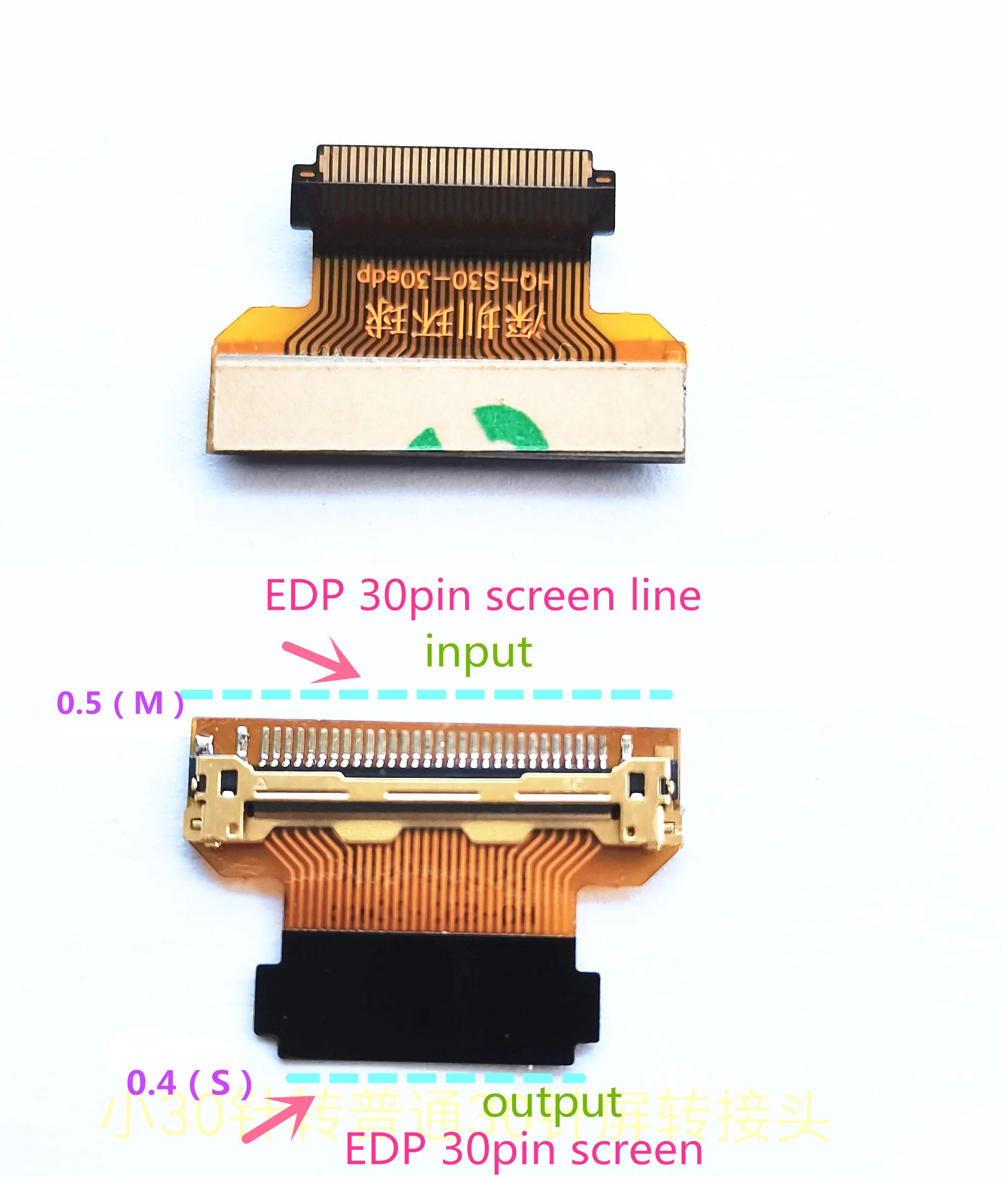 Conector do Adaptador do Cabo do Laptop Tela Led hq S40 30 Edge Conversor de 40 a 30 Pinos 30 Pinos a 30 Pinos 40 a 30 Pinos ou Linhas - Imagem 4