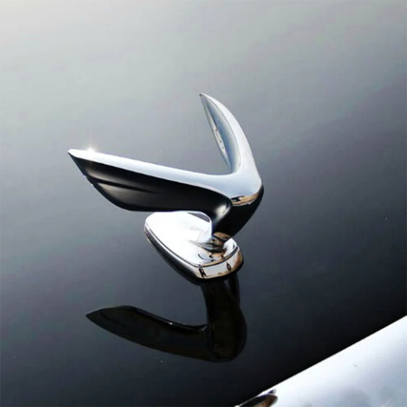 Детали орнамент эмблема крыло капота для Hyundai 2010 2013 Equus OEM 863203N000 верхняя крышка