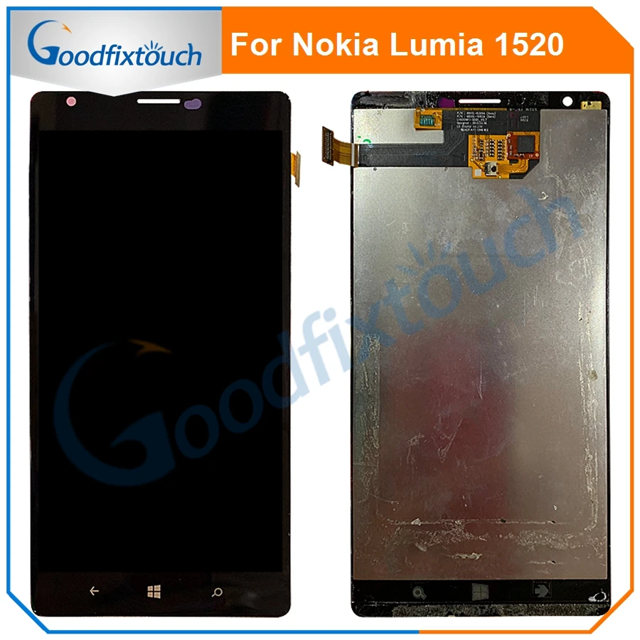 

LCD Display For Nokia Lumia 1520 RM-937 RM-938 RM-939 RM-940 LCD Display Touch Screen Digitizer Assmebly With Frame Repair Parts