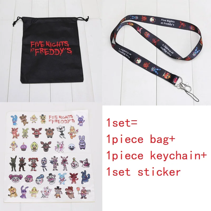 1 set 25 см-30 см игрушки FNAF с героями игры «пять ночей с Фредди плюшевый игрушечный медведь лиса Бонни и Чика Золотой Фредди кошмар Fredbear детские плюшевые игрушки - Цвет: 1 set