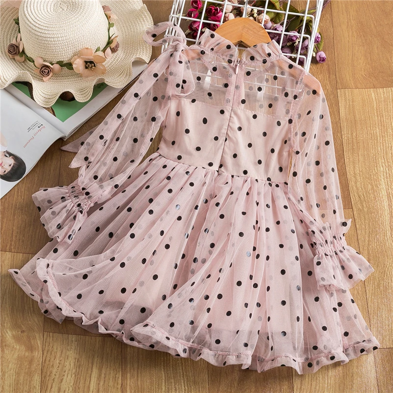 Cute Girls Dress New Summer Girls Dresses Fancy Flower Princess Dress Toddler Tutu Baby Girls Tulle Dress Casual Wear 3 8Y