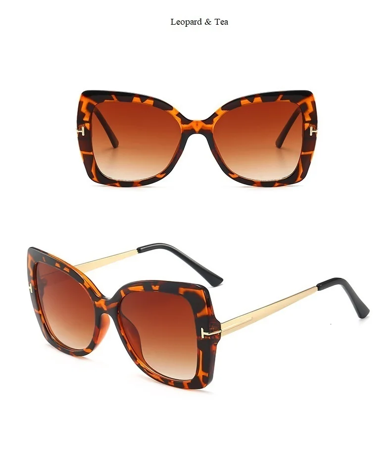 Большие солнцезащитные очки кошачий глаз для женщин, роскошные брендовые Модные солнцезащитные очки с одним мостом, мужские очки, ретро сплав, очки Ins Shades