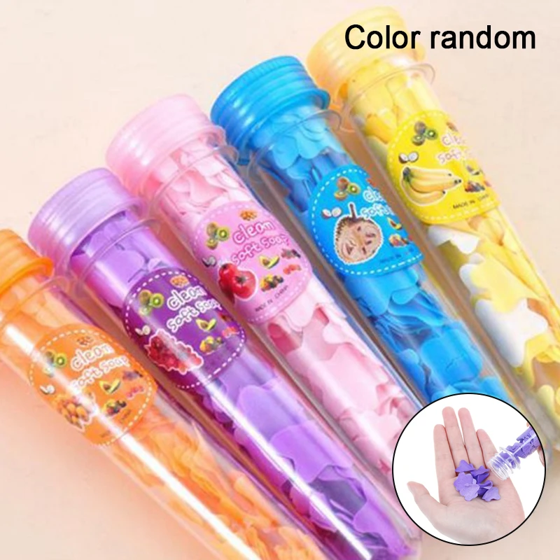 Портативное популярное ароматизированное мыло для рук мытье мыла банные хлопья