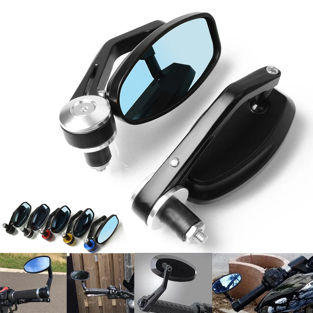 Универсальные аксессуары для мотоциклов для Suzuki GSXR 600 750 1000 GSR Buell SV650 TL1000 DUCATI 7/" " 22 мм руль зеркало заднего вида