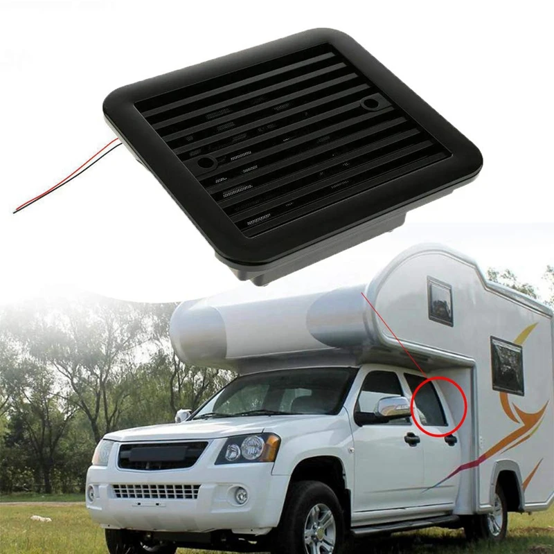 Camping Side Air Vent Trailer Exhaust Fan Caravan Effective Ceiling