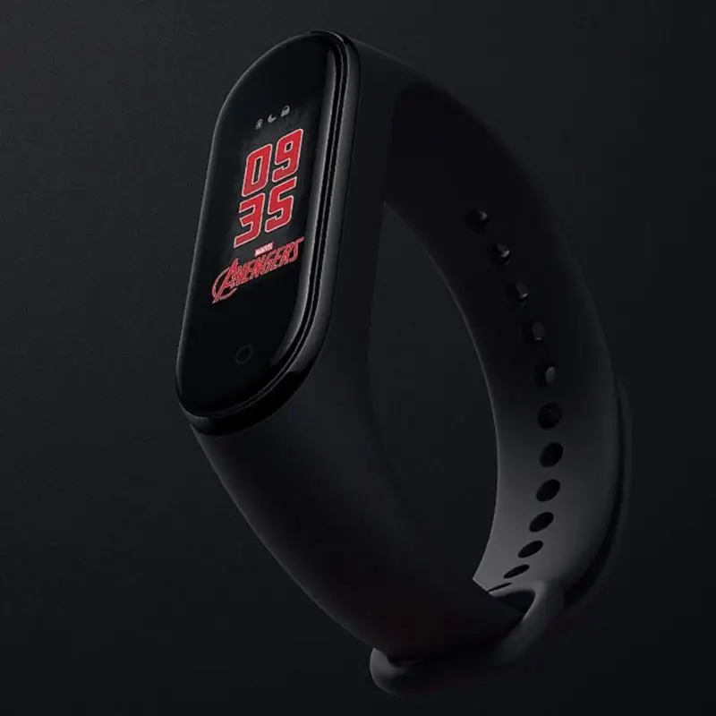 Xiaomi Mi Band 4 Мстители фитнес-трекер OTA обновление таймер обратного отсчета погоды смарт-браслет китайская версия