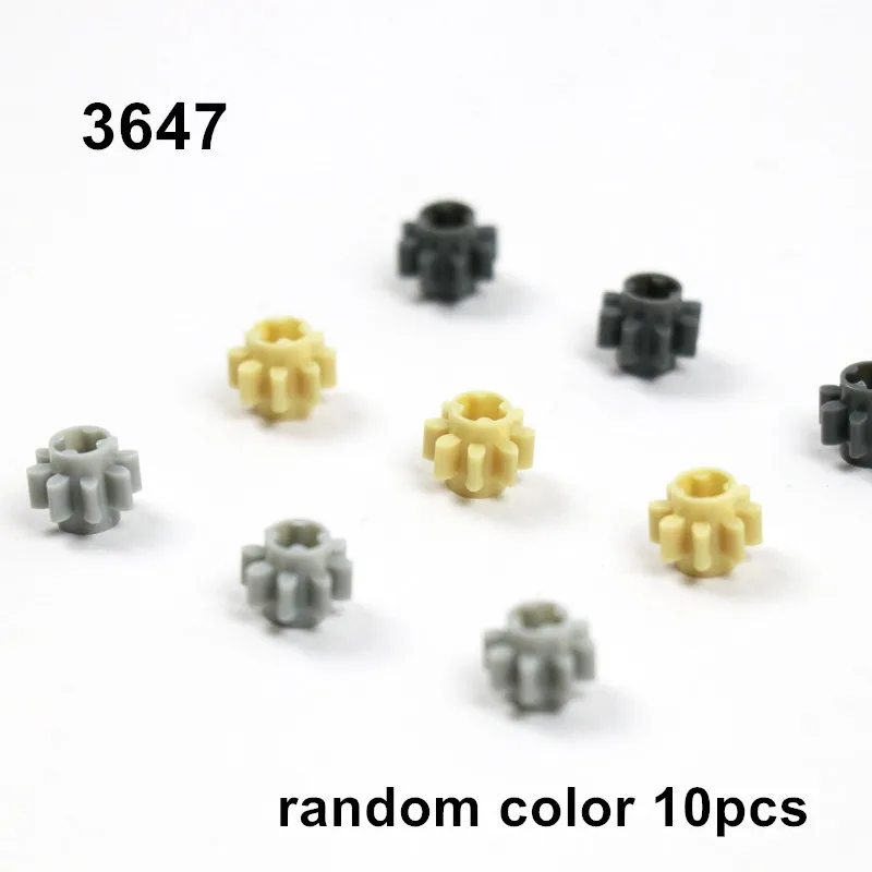 Enhanced Building Block Gears and Racks - Creative Construction Toy Accessory