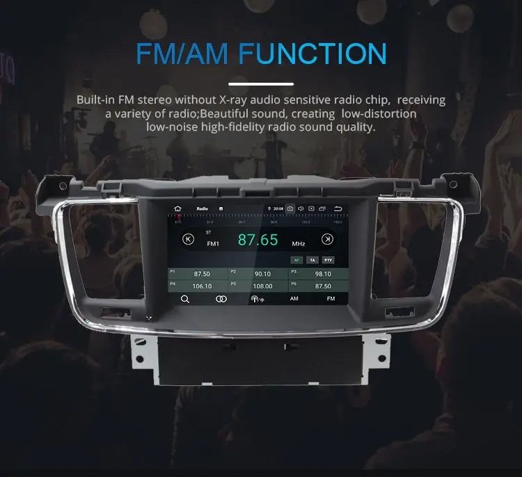 Sale JDASTON Android 9.0 Car DVD Player For PEUGEOT 508 Stereo GPS Navigation multimedia Auto Audio Radio Octa Cores 4G+64G Headunit 7