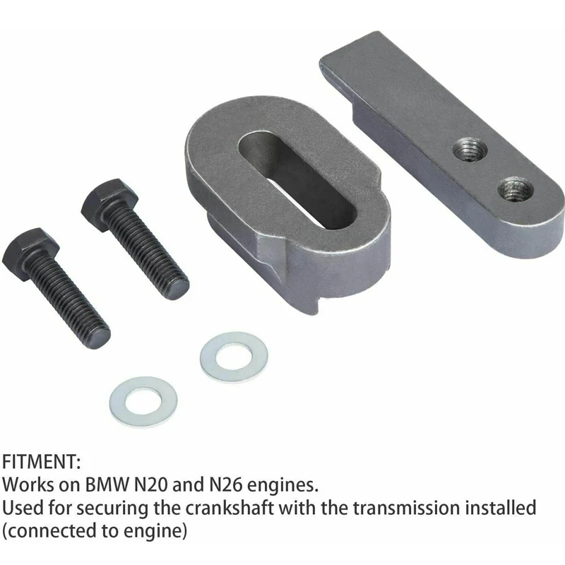 NONY 2801 Flywheel Holder for BMW N20 N26 Engines Flex Plate Lock Tool 83302222742 Great for Replacing The Timing Chain 1Pack