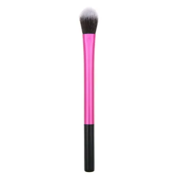 

Small single pink aluminum tube makeup brush highlightbright eye shadow brush cross-border beauty tools
