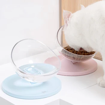 

Pet Feeder Cats Dog Food Water Bowl Multiangle Adjustable Cat Bowls with Non-slip Raised Stand Kitten Puppy Feeding Dish