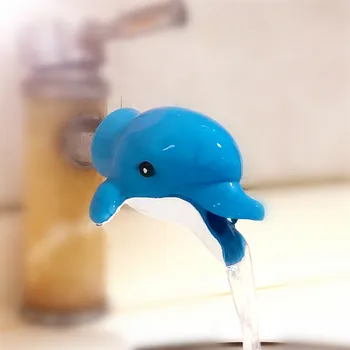Shark Faucet Extender Water Saving Help Children Wash Hands Device Bathroom Kitchen Accessories Sink Faucet Extension 3