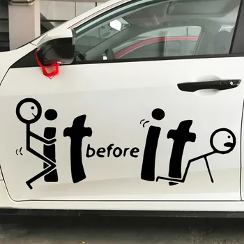 

Fashion Reminder Text Stickers For Cars Motorcycle Decorative Stickers Car Window Rearview Mirror Decals