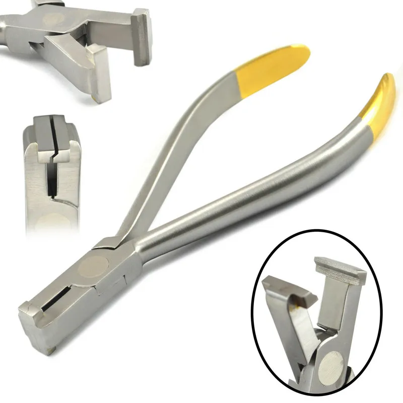 1 шт. зубная ортодонтическая проволока шаг формирующий инструмент щипцы плоскогубцы инструмент провода плоскогубцы для гибки нержавеющей стали