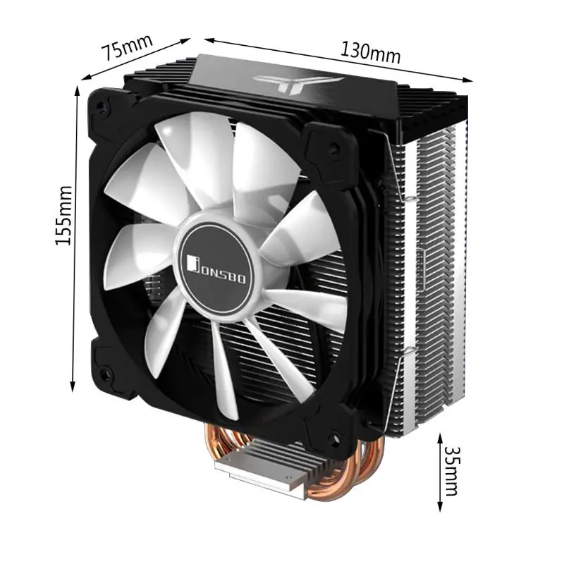 

4 Heatpipes CPU Cooler for AMD Intel 775 1150 1151 1155 1156 1000CR CPU Radiator Silent 4Pin PC CPU Cooling Fan