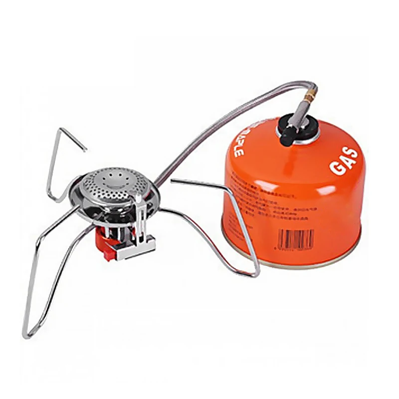 

2850W Foldable Camping Stove Adjustable Gas Valve FMS-104 Portable Camping Burning Stove Hiking Split Gas Stove W/ Ignition