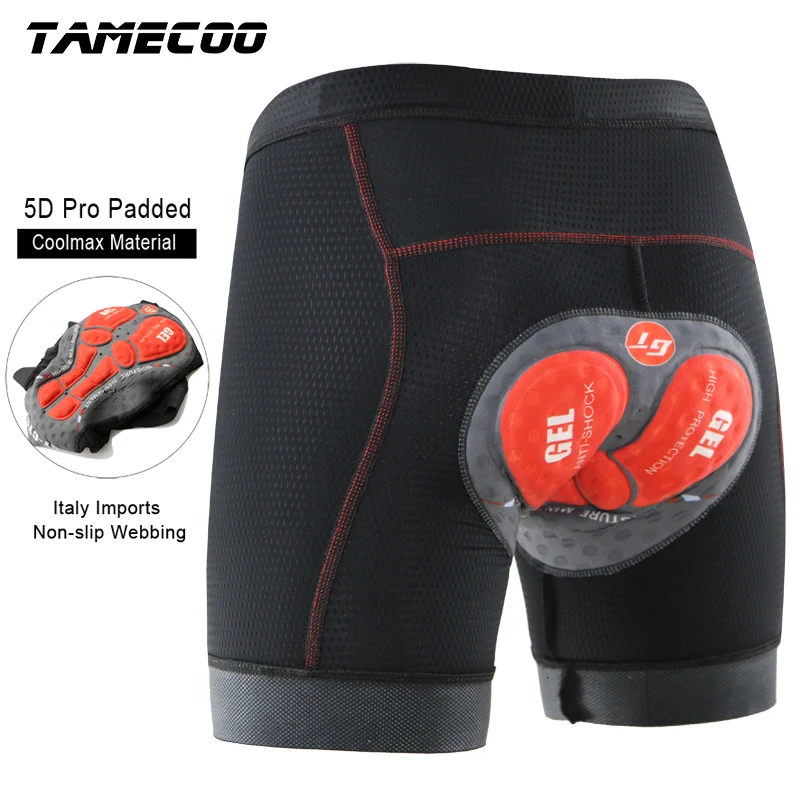 Free shipping / New Tamecoo Cycling Popular standard Underwear Pro Shorts Upgrade Gel 5D Pad