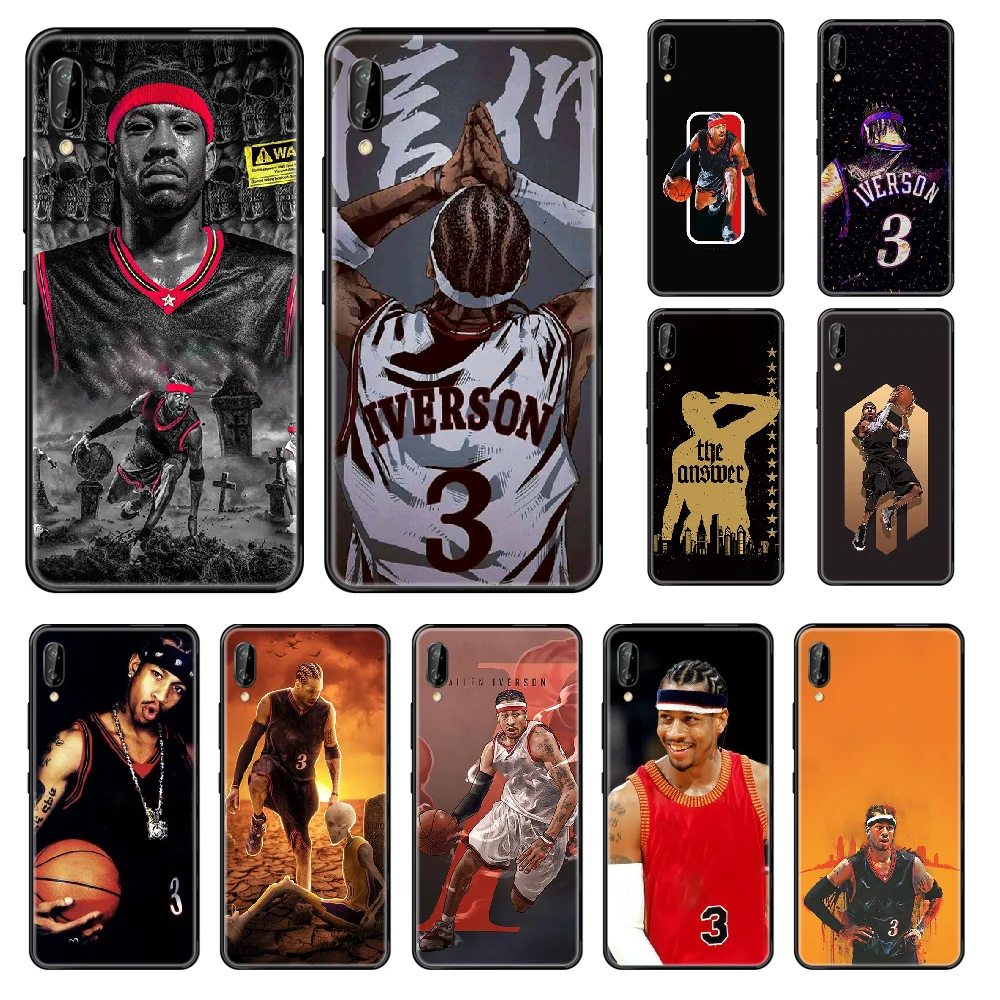 Чехол для телефона Allen Iverson с баскетбольной звездой Huawei Honor Mate 5 6 7 8 9 10 20 A C X Lite