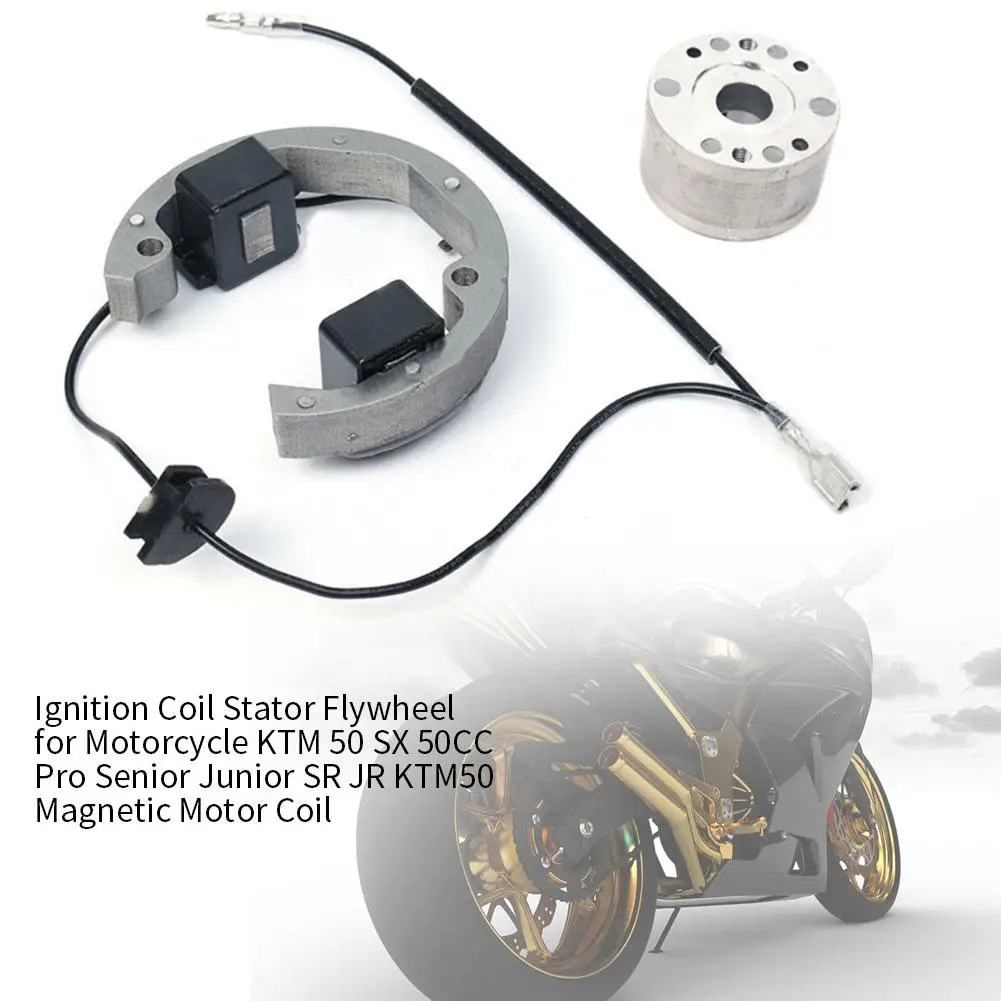 Ignition Coil Stator Flywheel For Motorcycle KTM 50 SX 50CC Pro Senior Junior SR JR Magnetic Motor | Автомобили и мотоциклы