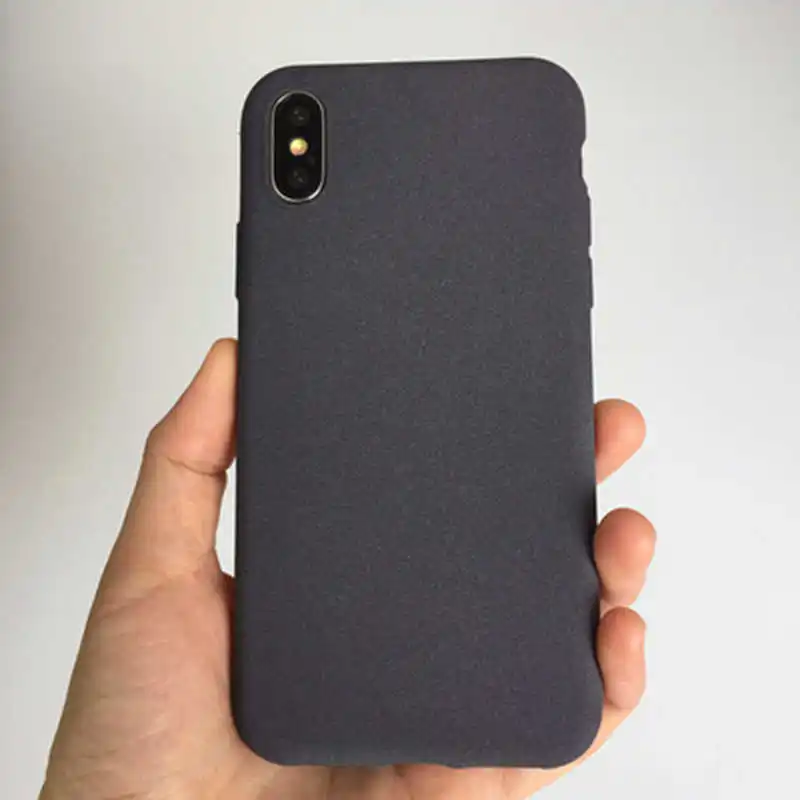 Матовая поверхность с защитой от отпечатков пальцев чехол для xiaomi mi 9t cc9 cc9e redmi note 7 k20 mi 9 8 6 6x a3 a2 se pro lite mi x 2 s 3 Мягкая задняя крышка - Color: deep Gray