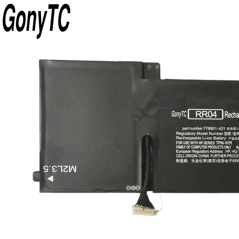 GONYTC RR04 15,2 V 58Wh аккумулятор для ноутбука hp OMEN 15-5016TX 15-5014TX HSTNN-LB6N RR04