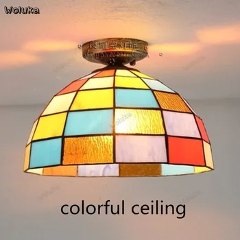 

LED ceiling lamp round warm romantic bedroom lamp living room corridor aisle balcony lamp CD50 W07