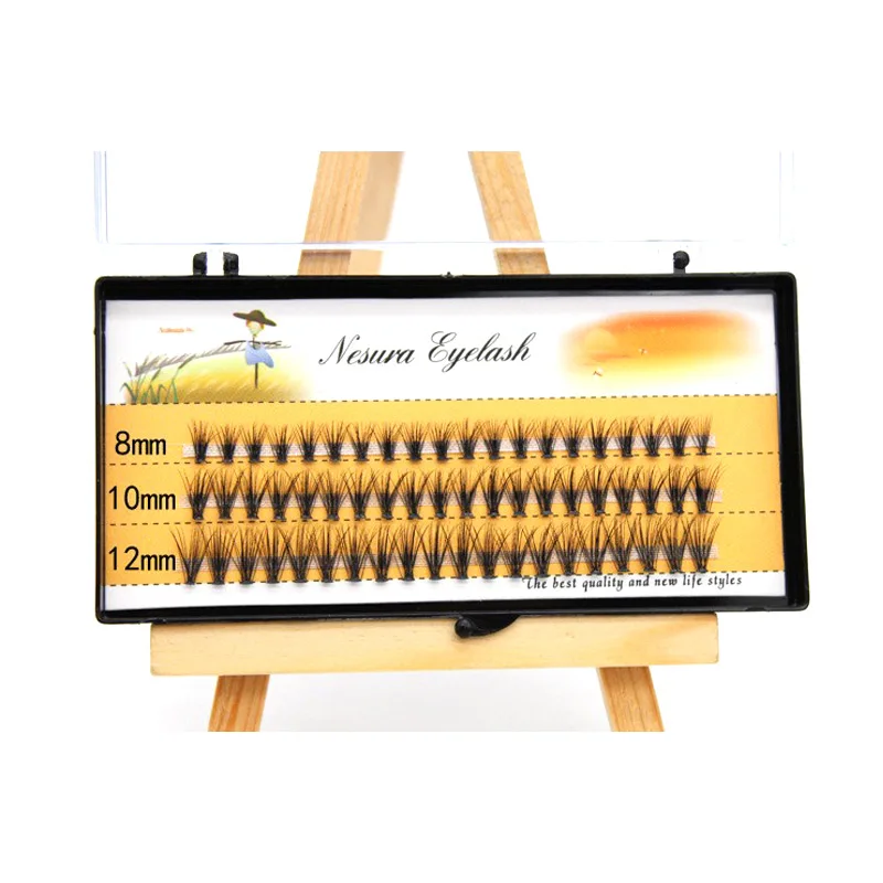 

Handmade C Curl 0.10 Thickness 6mm-14mm Length 10D Individual Eyelashes Grafting Fake False Eyelashe Make Up Tools
