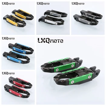

Motorcycle Accessories Rider Passenger Rear Footrest CNC Rear Foot Pegs Adapters For YAMAHA XJR1300 FAZER FZ1N FZ6 FZ6N FZ8 XJ6