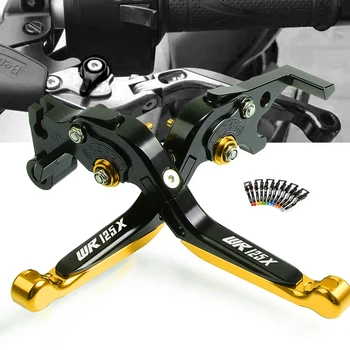 

Motorcycle Accessories CNC Brake Clutch Levers Adjustable Folding Extendable For yamaha WR125X 2012 2013 2014 2015 2016