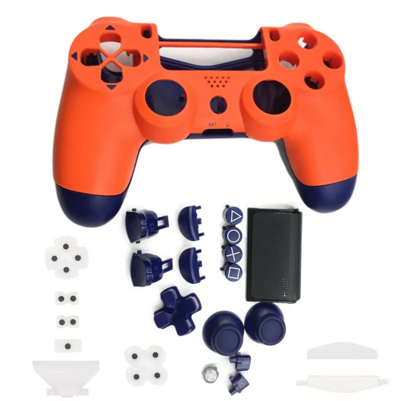 Противоскользящий силиконовый защитный чехол для sony playstation 4 PS4 DS4 Pro тонкий контроллер защитная накладка колпачки с кнопками для PS4