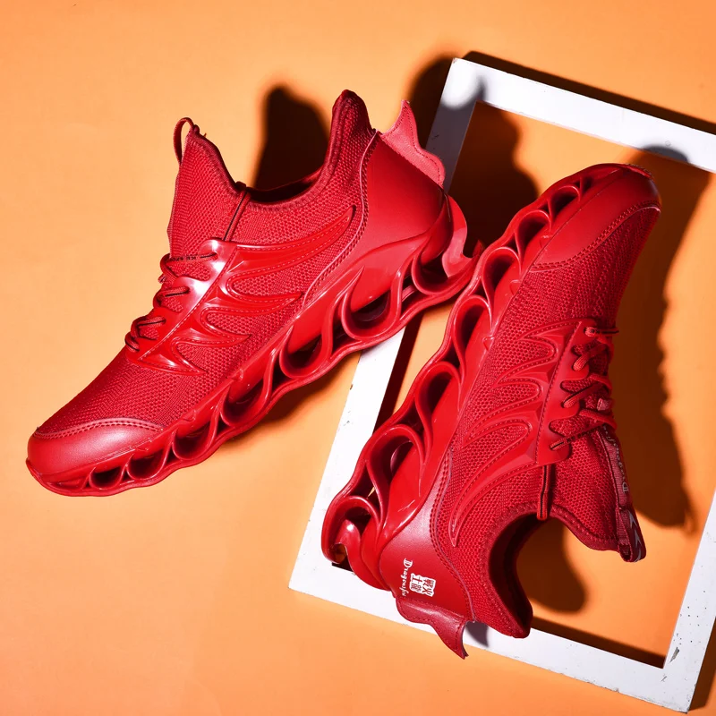 Skup SENTA nowe ostrze buty do biegania dla mężczyzn przeciwpoślizgowe tłumienie podeszwa mężczyźni trening sportowy buty sportowe do biegania oddychające Runing Zapatills